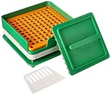 Capsule Filling Machine Kit Size 00# Empty Oil Liquid Pill Filler Medical Device Tool for Holding Vegetable Capsules in Place No Spill Or Mess - Easy to Use at Home Clinic Office (Green)