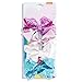 JOJO'S COUTURE BOWS | 3 Pk / 12 Bow Sparkly Sequin & Shimmer Set | 5 Inches | Clips, Barrettes, Hair Accessories for Girls | Best Gift for Toddlers, Kids & Teens | Stocking Stuffers & Party Favors