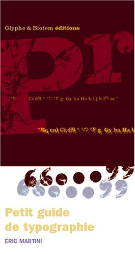 Petit guide de typographie