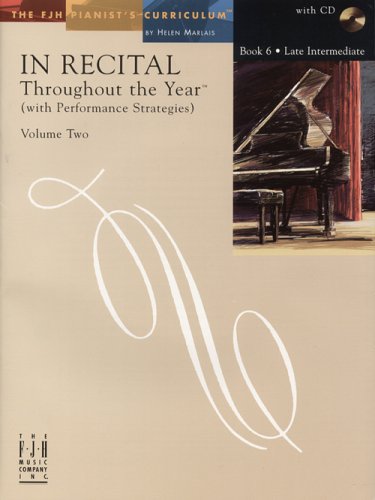 In Recital, Throughout the Year, Volume Two, Book 6