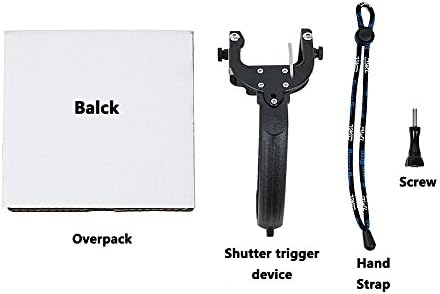 Snail Shop CNC Aluminum Hand-held Convenient shooting self-timer shutter For GOPRO Hero3+/4(Black)