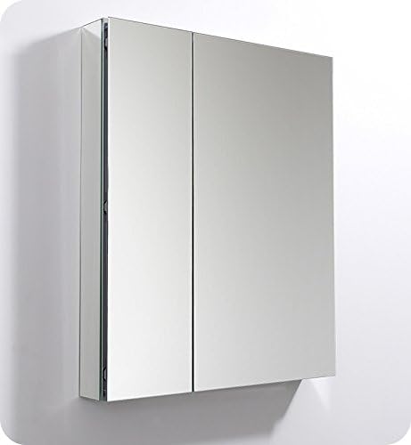 Amazon Com Fresca 30 Wide X 36 Tall Bathroom Medicine Cabinet W Mirrors Home Kitchen
