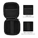 MoKo Power Adapter Case Bag, [Anti-scratch] Accessories Organizer Storage Carrying Bag Compatible with Apple MacBook Power Adapter, Surface 3 Power Charge, Magic Mouse, Earphones, USB and Cable, Black