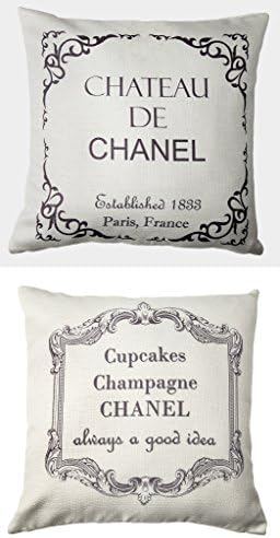 Chanel French Ivory Throw Pillow with removable Crystal Silver Bow Pin
