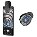 olloclip Multi-Device Clip with 3-in-1 Essential Lens Kit Includes Fisheye + Super Wide Angle + Macro - Compatible with iPhone, Pixel and Samsung Galaxy Smartphones + Selfie Bluetooth Remote Shutter
