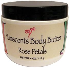 Yumscents Body Butter, Rose Petals, 4 Ounce