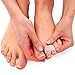 Broken Toe Wraps Toe Tape - Toe Bandages to Align and Straighten Toes. Idea Toe Splint for Bent or Crooked Hammer Toes, Fractures or Injuries. Doubles as Toe Separator & Toe Straightener