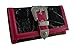 Camouflage Rhinestone Western Buckle Purse/Wallet Set Hot Pink Trim