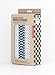 Kikkerland Paper Straws, Black and White, Box of 144