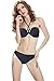 Allezola Women’s Bikinis Adjustable Halter Push Up Swimsuit Set 2016(FBA)