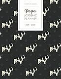 Popo Academic Planner 2019-2020: Monthly Weekly Daily - Dated With Todo Notes - French Bulldog (July by Popo Planner