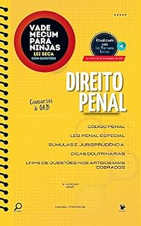 Livro Vade Mecum de Direito Penal - Col. Vade Mecum para Ninjas - 3ª Ed 2021: Já atualizado com a Lei 14.245, de 22 de novembro de 2021 (Lei Mariana Ferrer)