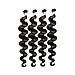 Body Wave Human Brazilian Hair Weave Bundles 30 32 34 36 38 Inch 40 Inch Bundles Long Remy Hair Weaving 1/3/4PCS Peony red,40 inches
