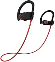 Bluetooth Headphones,Wireless Sports Earphones with Mic IPX7 Waterproof HD Stereo Sweatproof In Ear Earbuds for Gym Running Workout 6-8 Hour Battery Noise Cancelling Headsets For IOS and Android Cell Phones