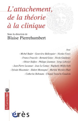 L' attachement, de la théorie à la clinique