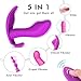 Bantie Wearable Butterfly Vibrator Waterproof Vibrating Massager G Spot Vibrator Rechargeable Dildo Vibrator Clit Stimulator – Wireless Remote Control Silicone Vagina Massager Adult Sex Toythumb 3