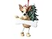Chihuahua Tan & White Ornament with Unique 