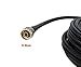 Proxicast 50 ft SMA Male to N Male Premium 400 Series Low-Loss Coax Cable (50 Ohm) for 4G LTE, 5G Modems/Routers, Ham, ADS-B, GPS to Antenna or Surge Arrester Use (Not for TV or WiFi) (ANT-140-020-50)