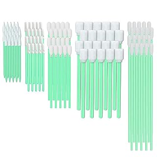Multi-Purpose Cleanroom Foam Tip Cleaning Swab Kit for Camera, Optical Lens, Arts and Crafts, Painting, Gun, Printer, Automotive Detailing CK-FS100 (Multi-Size kit)