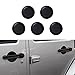 ICARS 5 Pcs Matte Black Dish Shaped Door Handle Recess Guard Inserts Accessories for 2007-2018 Jeep Wrangler JK JKU 4 Door