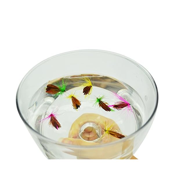 BLISSWILL-Fly-Fishing-Dry-Flies-Kit-Floating-Assortment-Fishing-Lure-with-Holder-32Pcs