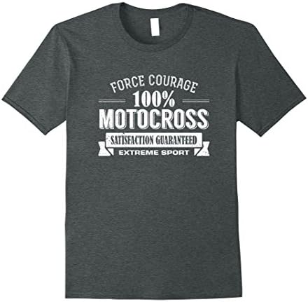 Mens 100% Motocross T-Shirt Large Dark Heather