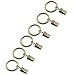 URBEST Premium Drapery Clip Rings - 1Inch Interior Diameter - Set of 20pcs