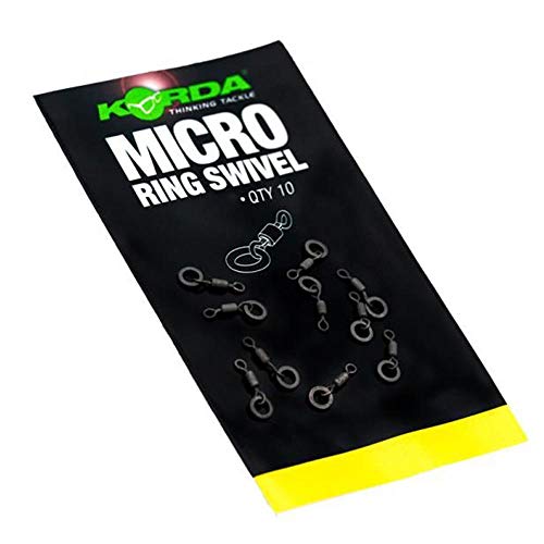 Korda Micro Ring Swivel Large KMRSL Ringwirbel Wirbel Angelwirbel Swivels