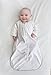Amazing Baby Cotton Sleeping Sack, Wearable Blanket with 2-way Zipper, Sterling Confetti, Large (12-18 mo)
