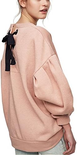 Germinate Pink Sweatshirts Women Cute Baggy Tumblr Sports Pullover Hoodies Oversized