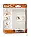 Woods 041202 6-Outlet Side Entry Wall Adapter with Circuit Breaker, White