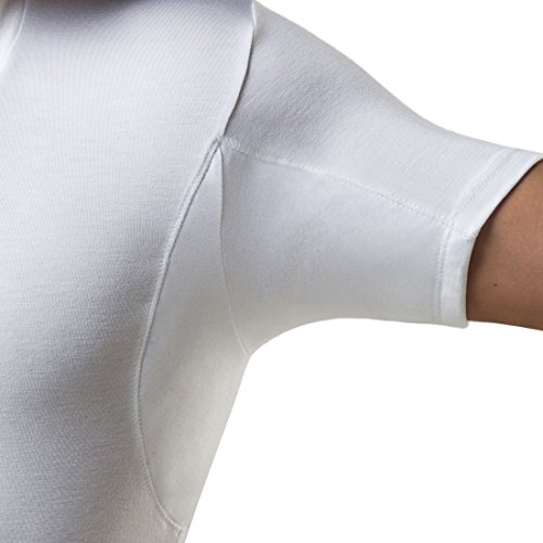 Sweatproof Undershirt for Men with Underarm Sweat Pads (Slim Fit, Crew Neck) Pricepulse