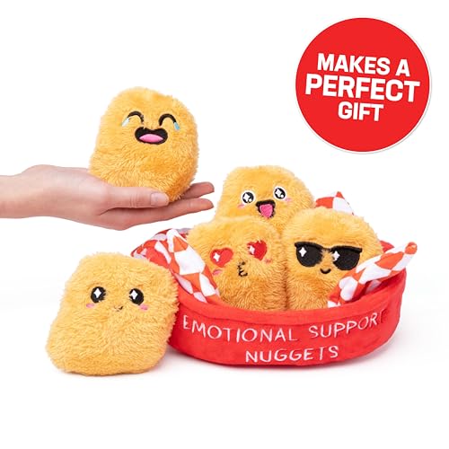 Aomhrek Gehäkelter Häkelshark – Emotional Support Plushie, Rosa Schwein, Handgefertigt, Weich