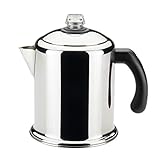 Farberware 50124 Classic Yosemite Stainless Steel Coffee Percolator - 8 Cup, Silver
