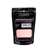 The Spice Lab Curing Salt #1 - Pink Curing Salt for Meat - 1 Pound ( Prague Powder 1 ) "6.25% Sodium Nitrite AKA "Insta Cure" for Game, Sausage, Bacon, Ham and Jerky Seasoning and Cure