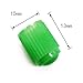 GODESON Green Plastic Valve Cap for Kinds of Cars, Trucks, Bikes Scharder Valve.Hard Valve Cap Help Prevent Air Leakage(Pack of 5pcs)