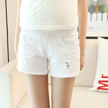 pantaloncini jeans bianchi