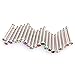 Tojwi Colorful Stainless Steel Rhinestone Nose Studs, 20 Pieces