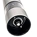 Battery Powered Brushed Stainless Steel Salt, Pepper, or Spice Mill | One Touch Automatic Battery Powered Pepper Grinder | Single Pepper Mill