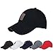 ERIC YIAN Baseball cap Twill Adjustable Hat Men Women Cotton Goft Outdoor Headwear