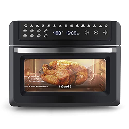 Gevi 13in1 Air Fryer Oven, 19 Quart Airfryer Toaster Oven Combo