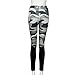 PHOTNO Fashion Womens Yoga Workout Gym Leggings Fitness Sports Trouser Athletic Pants (L, Camouflage)