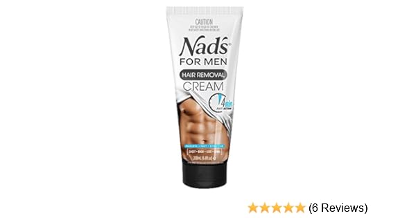 Amazon Com Nads Mens Hair Removal Cream 6 8 Ounce Tube 200ml By