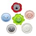 HOMEIDOL 6 Pieces Acrylic Pouring Strainers Plastic Silicone Strainer Flower Drain Basket Acrylic Paint Pouring Supplies