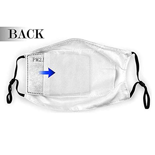 ObestChoose Face Covering for Womens Men Unisex Anti-Dust Washable Reusable Mouth Cover Fashion Printed Face Protection