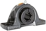 Sealmaster NPL-12TC Pillow Block Ball Bearing, Non-Expansion Type, Normal-Duty, Regreasable, Skwezloc Collar, Contact Seals, Cast Iron Housing, 3/4