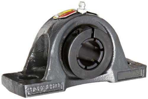 Sealmaster NPL-12TC Pillow Block Ball Bearing, Non-Expansion Type, Normal-Duty, Regreasable, Skwezloc Collar, Contact Seals, Cast Iron Housing, 3/4