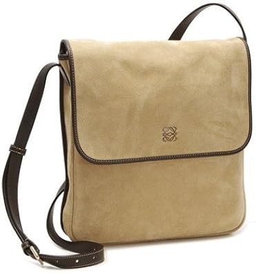 Amazon Loewe ロエベ メンズ アマソナ スエード ショルダーバッグ ベージュ c57 0010 8132 並行輸入品 ウェア シューズ ショルダーバッグ
