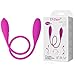 Odeer-7 Vibration USB Charge Waterproof Dual Motor Silicone G-Spot Clitoris and Prostate Masturbation Vibrator Sex Toy for Adults - Massager for Women or Couples Best Gift Valentine's Gift