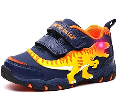 Boy Sneakers Light Up Shoes 3D T-Rex Dinosaur LED Shoes Flashing Children Sneaker